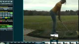 Katie Flinn  Golf Swing Video  11092009 10 min [upl. by Tahp]