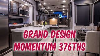 2021 Grand Design Momentum 376THS  InDepth Walkthrough [upl. by Munford879]