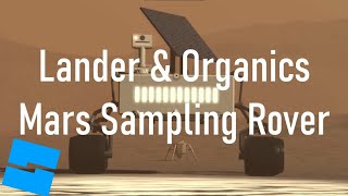 Lander amp Organics Mars Sampling Rover  Roblox Studio [upl. by Ellenahc]