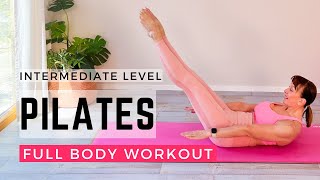 45 Minute Pilates Sculpt Workout  No Equipment  Intermediate Pilates At Home Workout [upl. by Nahtam]