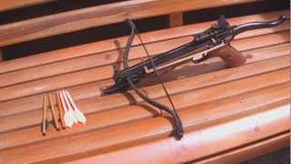 Pistol Crossbow Bolt test [upl. by Knapp]