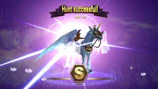 Taichi Panda 3 Hunting Pegasus Easy to Hell Modes Unlocks Pegasus And use Skill [upl. by Enecnarf]