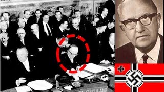 Walter HALLSTEIN un NAZI 1er Président de la Commission Européenne [upl. by Akeit]