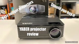 YABER projector review  2021 [upl. by Pamelina]