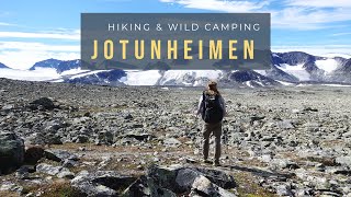 Jotunheimen  Home of the Giants  Hiking amp Wild Camping in Norway  3 weeks Minimalist Backpacking [upl. by Asirem]