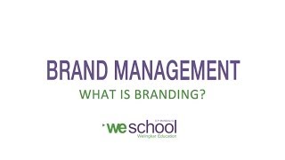 What is Branding in Marketing [upl. by Iznekcam]