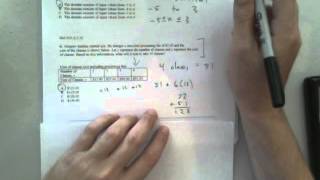 Florida Algebra 1 End of Course EOC Exam practice Part 1 [upl. by Aticnemrac]