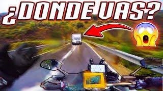 VIAJE en MOTO a los PIRINEOS ZONTES T310 😡 ESQUIVO un CAMIÓN 🚛 [upl. by Imas]