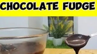 Chocolate fudge recipe for cake fillingcakedecoratingfudgetrending nishamadhulika [upl. by Raleigh243]