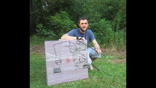 Homemade Foamular Broadhead target [upl. by Laikeze]