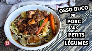 OSSO BUCO DE PORC EXQUIS aux petits légumes racine [upl. by Shiverick]