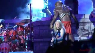 Iron Maiden  The Book of Souls Eddie  Belo Horizonte 19032016 [upl. by Alleras]