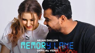 Memory Lane Official Video I Arjan Dhillon  Brown Studios [upl. by Srini]