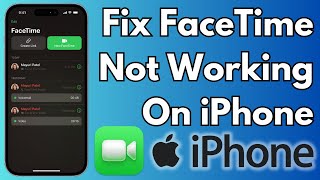 How To Fix FaceTime Not Working on iPhone in iOS 1617 [upl. by Hyacinthe]