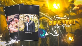 Curve Video Free Preset XML Alight Motion Trending Aesthetic Curve Video Preset Edit [upl. by Mayeda35]