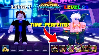 MUITO FORTE EM BUSCA DO TIME PERFEITO NO ANIME DEFENDERS 1  Anime Defenders Roblox [upl. by Cord]