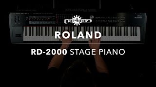 Roland RD2000 Digital Stage Piano Sounds Only  Gear4music Demo [upl. by Elli]