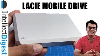 LaCie Mobile Drive 4TB Unboxing And Hands On Review With Speed Test [upl. by Hugibert]