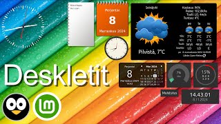 Näytölle kivoja apuohjelmia Linux Mint [upl. by Abbi]