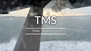 TMS DHC6  Male to Kuramathi Takeoff [upl. by Aldora]