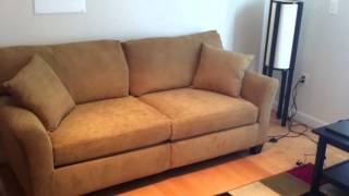 wayfair sofa assembly service video in DC MD VA by Furniture Assembly Experts LLC [upl. by Jairia696]