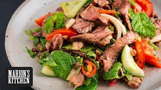 Ultimate Thai Beef Salad  Marions Kitchen [upl. by Orvah]