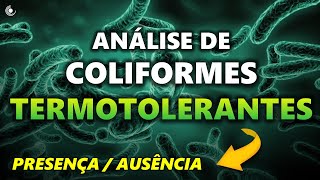 Como realizar análise de COLIFORMES TERMOTOLERANTES  Escherichia coli Método Presença  Ausência🦠 [upl. by Marigolde277]