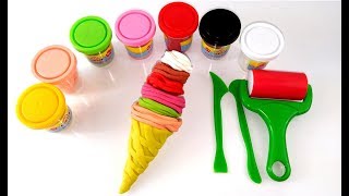 Oyun hamuruyla dondurma yapımıoyun hamuru videolarıplay doh ice creamplay doh videos [upl. by Tedie]