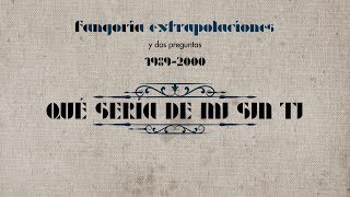 Fangoria  ¿Qué sería de mí sin ti Lyric Video [upl. by Odlanar]