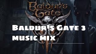 Baldurs Gate 3 soundtrack  ost anticipation collection  BG1 amp BG2 covers [upl. by Dnalra]