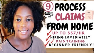 9 Immediately Hiring Work from Home Jobs Paying Up To 57hr [upl. by Yenaiv7]