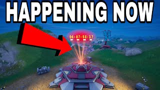 Fortnite Season 4 Live Event Happening NOW 😁 [upl. by Ysnat]