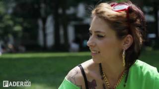 Kreayshawn  FADER Interview [upl. by Imotih]