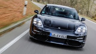 Walter Rohrl tests the Porsche Taycan EV [upl. by Rudolfo]