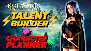 Hogwarts Legacy  Talent Builder  Character Planner [upl. by Hoban]