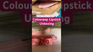 Unboxing Colourpop Lipsticks  Swatches 💄 Straight from US website makeup shorts shortsindia [upl. by Leo]