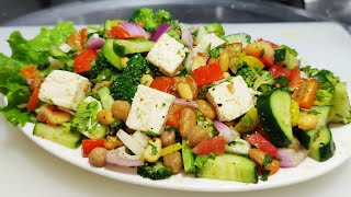 Protein Salad recipe  प्रोटीन सैलेड  Veg Salad Recipe  Chef Ashok [upl. by Anaile545]