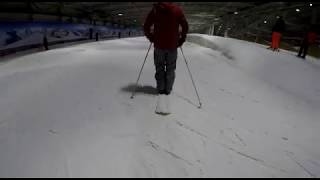 Indoor Monoskiing  Snowworld Landgraaf 2018 [upl. by Hynda851]