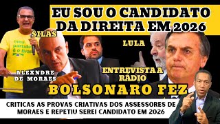 🔴 BOLSONARO DIZ TER UMA CARTA NA MANGA E VAI SER CANDIDATO EM 2026 [upl. by Toland571]