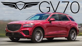 SPECTACULAR 2022 Genesis GV70 Review [upl. by Ocimad]