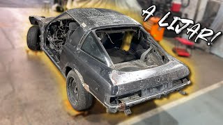 Le sacamos 10KG de MASILLA Mazda RX7 [upl. by Benzel]