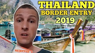 Visa Rules for Border Entry to Thailand in 2019 [upl. by Moriah524]