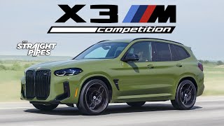 100000 M3 SUV BMW X3M Competition Review [upl. by Neesay200]