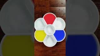 Primary Colors Mixing ASMR  Making colors from primary colors asmr colormixing satisfying [upl. by Mot655]