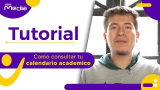 TUTORIAL  CALENDARIO ACADÉMICO [upl. by Rotkiv334]