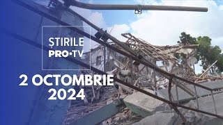 Știrile PRO TV  2 Octombrie 2024 [upl. by Stauder]