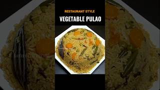 VEGETABLE PULAO vegetablepulao saviruchirecipe pulao pulaorecipe food cooking viralshort [upl. by Toomay]