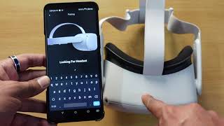 How to Connect amp Pair Oculus Quest 2 in your Smartphones  Android Mobile or iPHONE  Oculus App [upl. by Ille226]