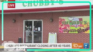 Chubbys restaurant closing after 40 years in Tampa [upl. by Nosecyrb]