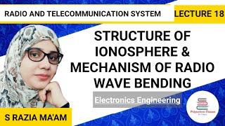 Structure of Ionosphere amp Mechanism of Radio wave bending [upl. by Leighton]